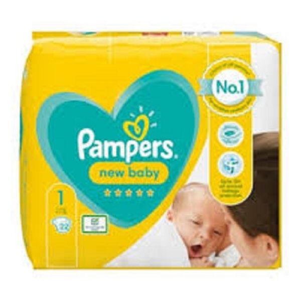 Baby Diapers Size 3, 168 Count - Image 2