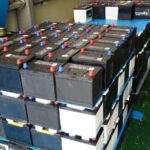 Car battery scrap